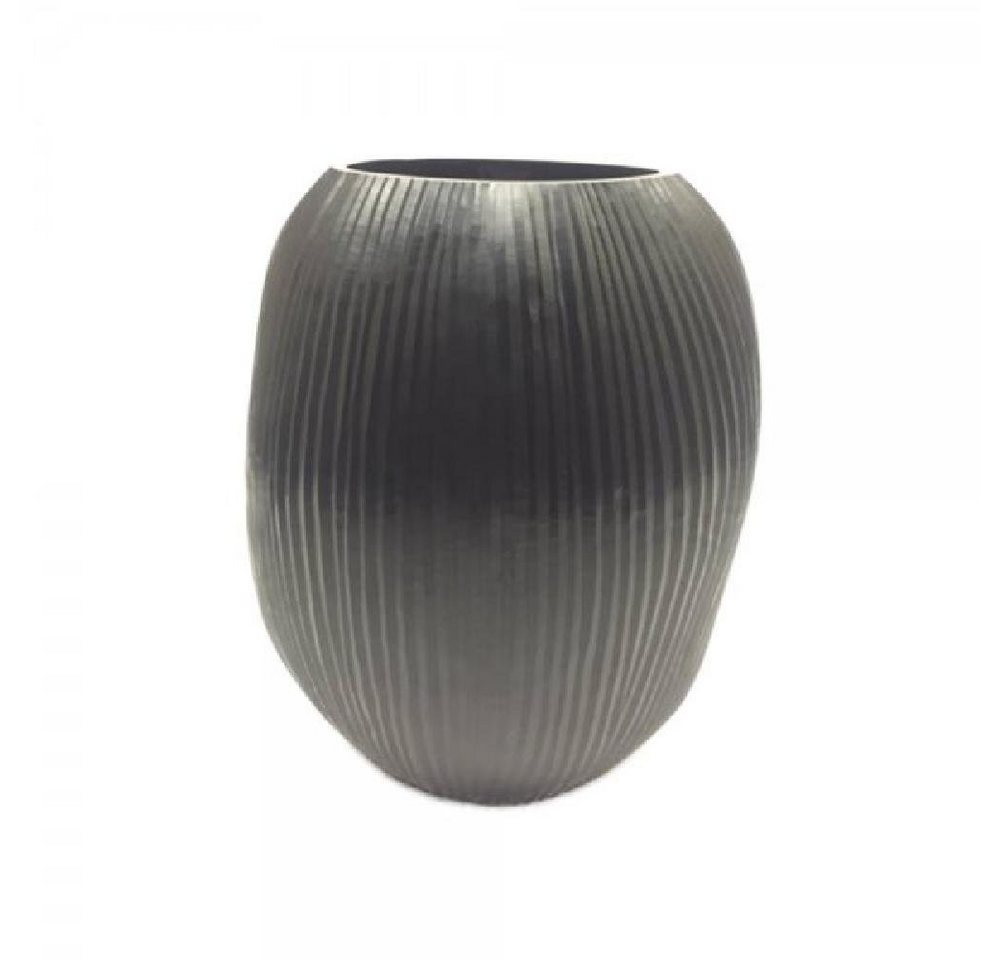 Lambert Dekovase Vase Glas Schwarz Rund (27cm) von Lambert