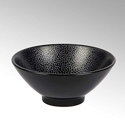 Lambert Kaori MÜSLISCHALE SCHW. METALLIC/ROCHEN Stoneware von Lambert