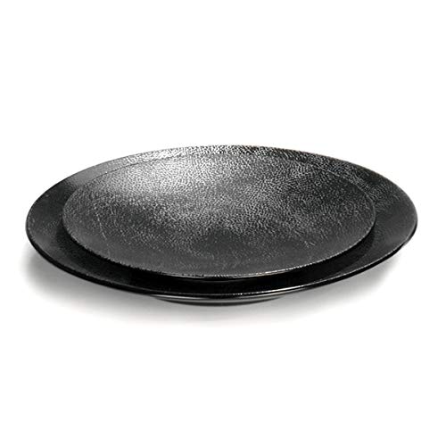 Lambert - Kaori - Rochen Optik - Speiseteller, Teller - Ø: 27,5 cm - mit Metallic Rochen Optik - Steingut - 1 Stück Lambert - Kaori - Rochen Optik - Speiseteller, Teller - Ø: 27,5 cm - mit Metallic Rochen Optik - Steingut - 1 Stück von Lambert