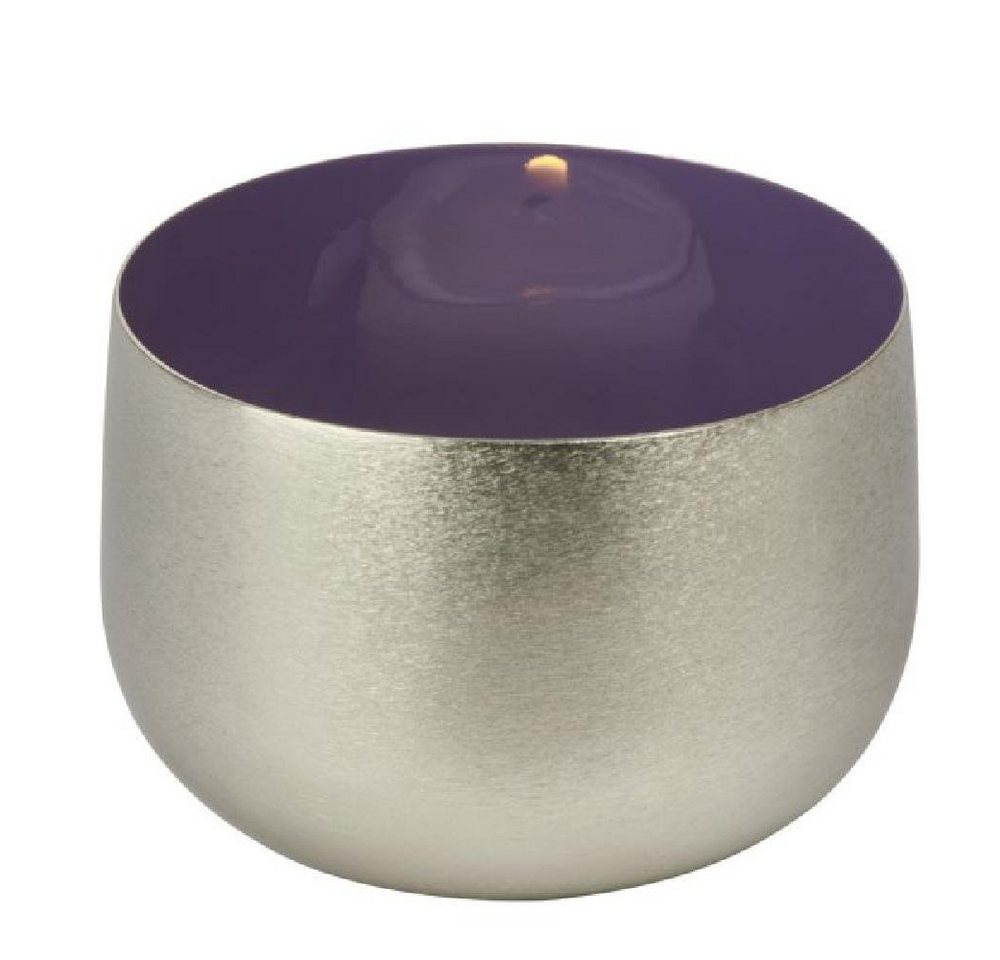 Lambert Kerzenhalter Windlicht Eisen Violett (6,5cm) von Lambert