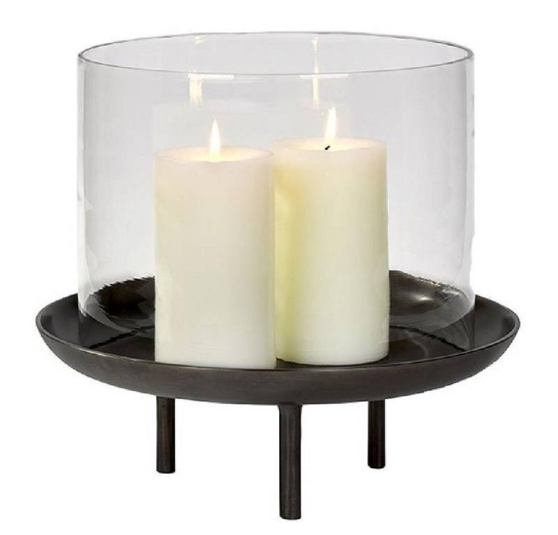 Lambert Kerzenhalter Windlicht Isumi mit Glas (31x36cm) von Lambert