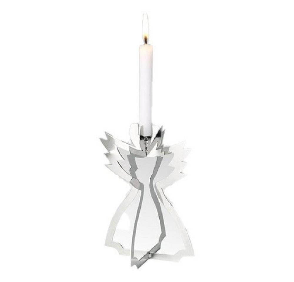 Lambert Windlicht Kerzenleuchter Engel Serafin Silber (12cm) von Lambert