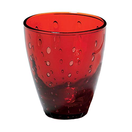 Lambert - Odile - Trinkglas, Glas, Wasserglas, Saftglas - Farbe: Rot - mundgeblasen - 1 Stück - 300 ml von Lambert