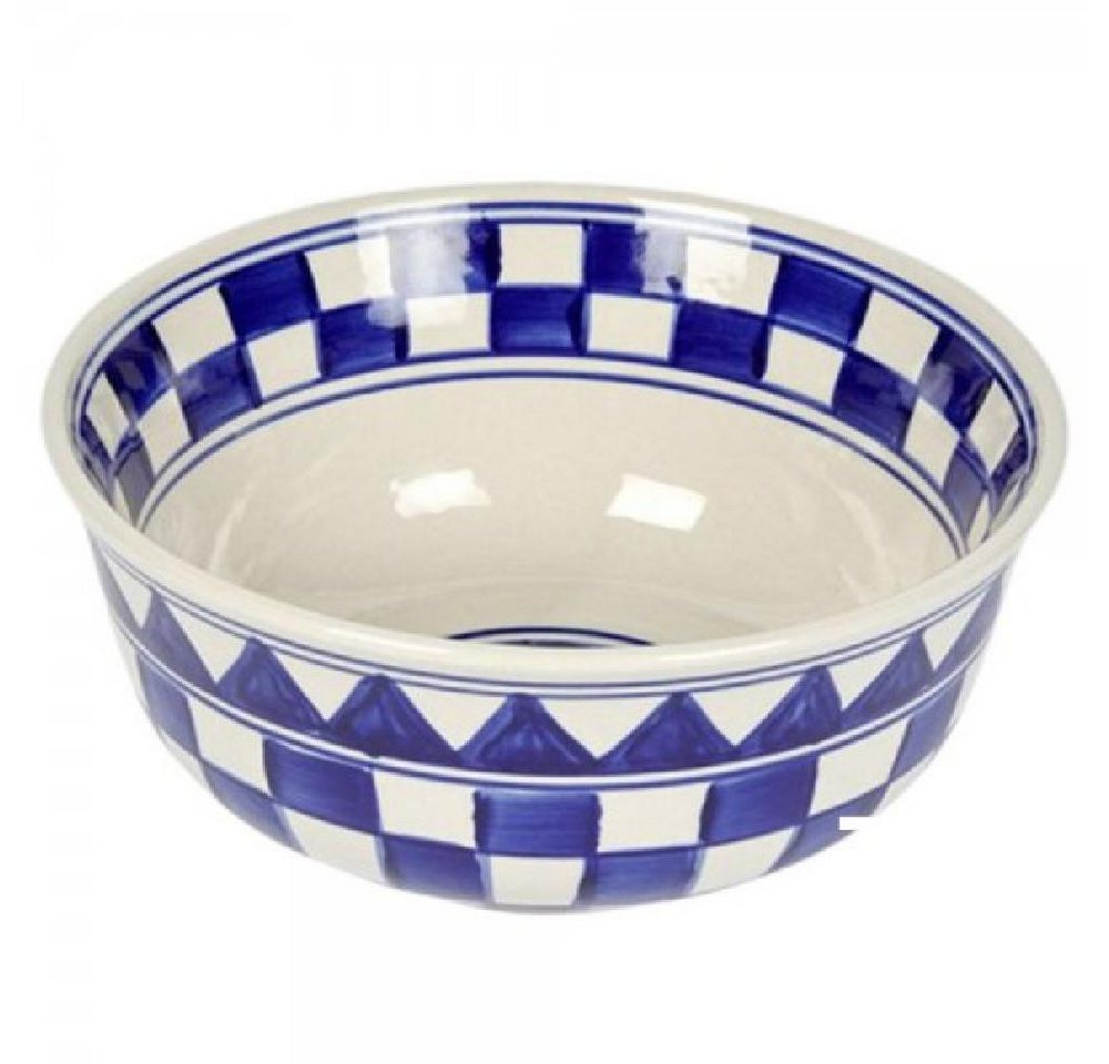 Lambert Schüssel Schüssel Küchenkaro M White/Blue (20cm) von Lambert