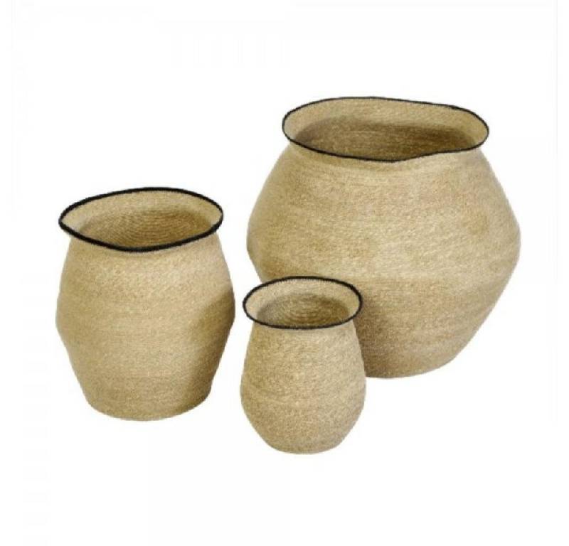 Lambert Servierschale Korb Set Gabun Seegras Natur (3teilig) von Lambert