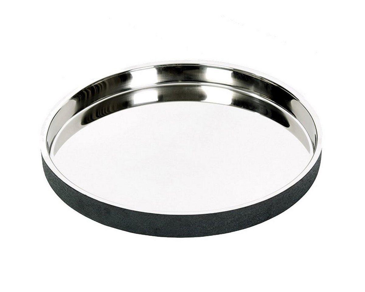 Lambert Tablett Tablett Rund Avize Edelstahl Schwarz (35cm) von Lambert