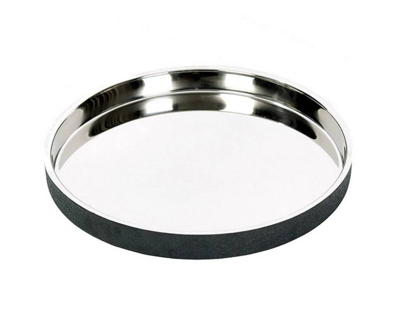 Lambert Tablett Tablett Rund Avize Edelstahl Schwarz (35cm) von Lambert