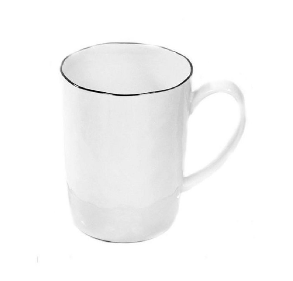 Lambert Tasse Henkelbecher Piana Weiß basaltgrauer Rand Lambert Tasse Henkelbecher Piana Weiß basaltgrauer Rand von Lambert