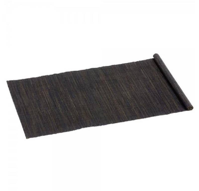 Lambert Tischdecke Tischläufer Narita Wasserhyazinthen Schwarz (50x150cm) von Lambert
