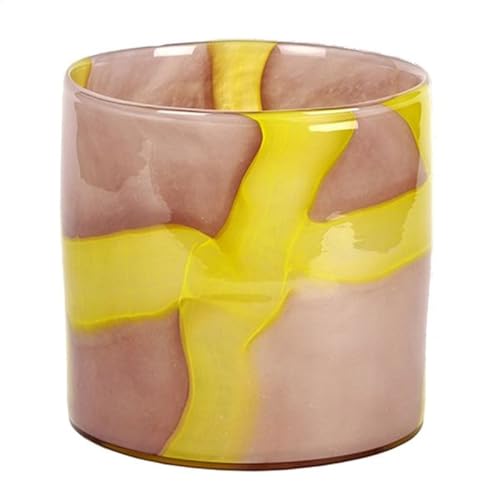 Lambert Varanasi Vase rosa/gelb H 20 cm D 20 cm von Lambert