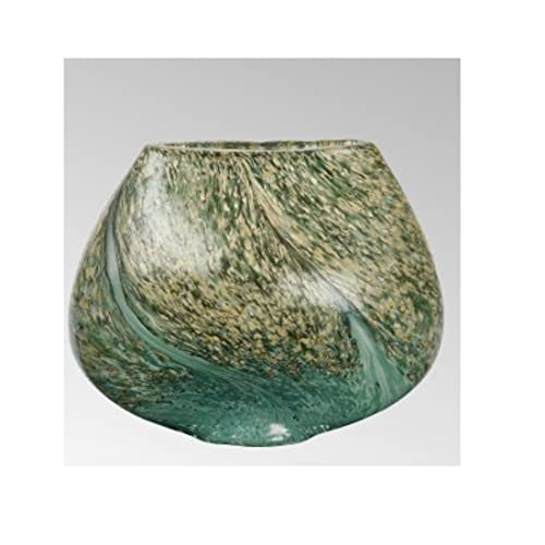 Lambert - Vase, Blumenvase - Tizian - Glas - groß - Farbe: Ocean Multicolor - (ØxH) 35 x 28,5 cm von Lambert