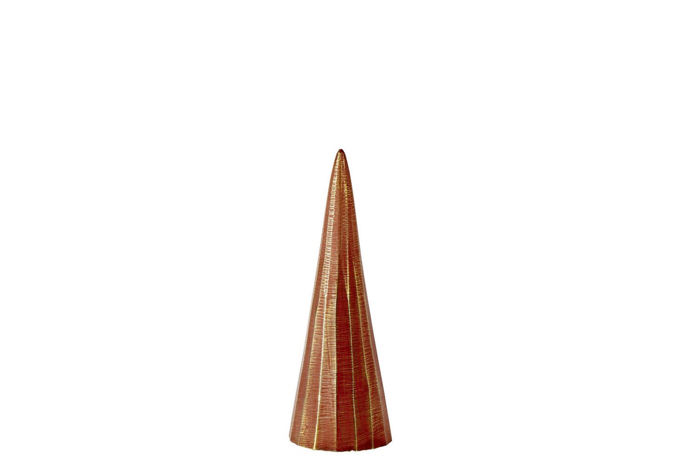 Lambert Weihnachtsszene Pina Deko-Baum Aluminium, rot H 23cm, D 8 cm von Lambert