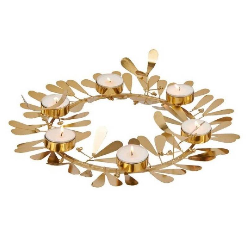 Lambert Windlicht Adventsleuchter Nespola Gold (43cm) von Lambert