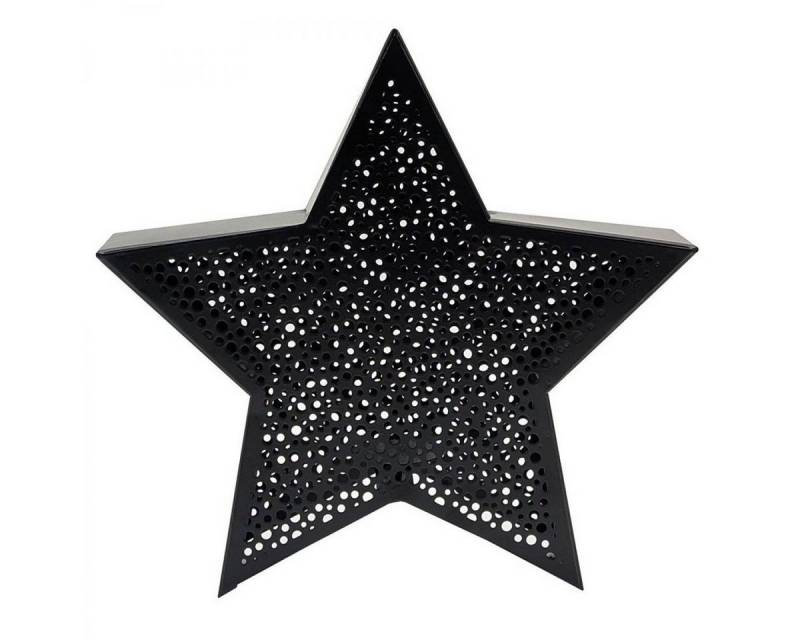 Lambert Windlicht Windlicht Astris Stern Eisen Schwarz (24cm) von Lambert