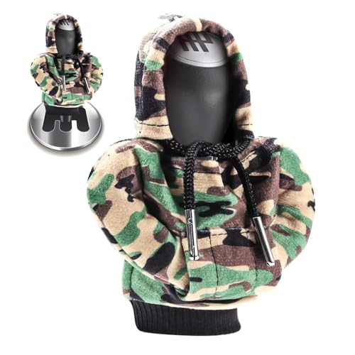 Hoodie Schalthebelabdeckung, Schalthebel Hoodie, Auto Schaltknauf Hoodie Schalthebel Haube, Lustige Hoodie Für Schaltknauf, Hoodie Schaltknauf Auto Innenraum Deko von Lambo