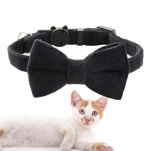 Lambo Katzenhalsband mit – Halsband mit Schleife für Hunde mit Glöckchen – Zubehör für Hundekleidung und Halsbänder für Zuhause, Hochzeit, Spaziergang, Reisen von Lambo