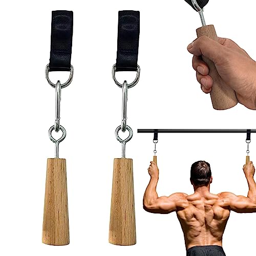 Lambo Krafttrainer Pull Up Ball, Klimmzuggriffe Mit Kugelgriff Tragbarer Mehrzweck-Klimmzugball Grip Training Krafttraining Handgriffe Für Das Bizeps-Training Am Rücken Unterarm von Lambo