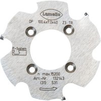 Lamello P-System Nutfräser CNC, DP, D100.4x7xD40 mm, Z3, NL 4xD5.5xD52 mm von Lamello