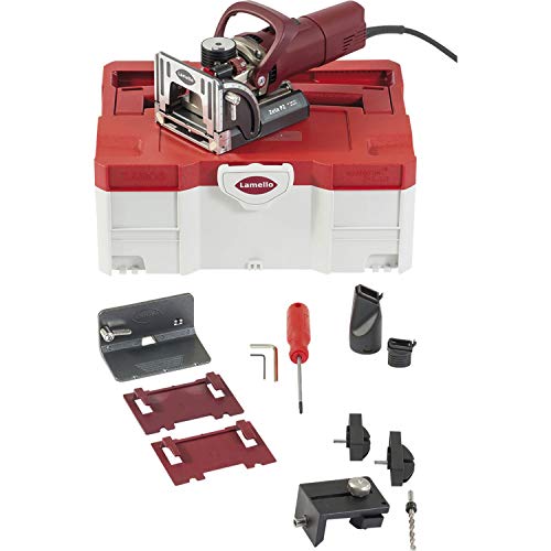 lamello Nutfräsmaschine Zeta P2 mit Diamant-P-System Nutfräser im Systainer von Lamello