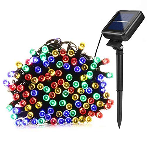 Lamker LED Lichterketten Solar Außen Bunt 20M 200er LEDs Lichterkette Wasserdicht Grünes Kabel 8 Modi Dimmbar Solarlichterkette für Garten Terrasse Balkon Tor Hof Hochzeit Beleuchtung Deko Lamker LED Lichterketten Solar Außen Bunt 20M 200er LEDs Lichterkette Wasserdicht Grünes Kabel 8 Modi Dimmbar Solarlichterkette für Garten Terrasse Balkon Tor Hof Hochzeit Beleuchtung Deko von Lamker