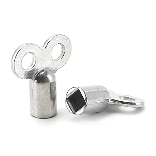 Lamkrtlp Heizungsentlüftungsschlüssel, 2x Heizkörper Entlüftungsschlüssel aus Aluminium, Heizungsschlüssel Handlicher Heizungsentlüfter für Heizkörper Entlüftungsschlüssel, Schlüssel zum Entlüften Lamkrtlp Heizungsentlüftungsschlüssel, 2x Heizkörper Entlüftungsschlüssel aus Aluminium, Heizungsschlüssel Handlicher Heizungsentlüfter für Heizkörper Entlüftungsschlüssel, Schlüssel zum Entlüften von Lamkrtlp