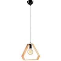 Esstischlampe Pendelleuchte Braun Wohnzimmer Holz von Lamkur