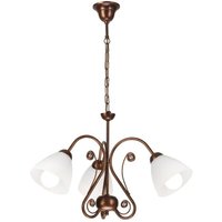 Hängelampe Schirm Shabby Braun Rustikal Esstisch Hängelampe Schirm Shabby Braun Rustikal Esstisch von Lamkur