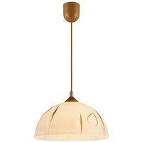 Hängeleuchte Rund Gold Retro Esstisch Glas Lampe von Lamkur
