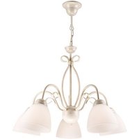 Hängeleuchte Shabby Weiß Esszimmer Metall Lampe von Lamkur