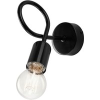 Lamkur Wandleuchte CAMILLA 36885 schwarz Stahl H/L: ca. 18x8 cm E27 1 Brennstellen Lamkur Wandleuchte CAMILLA 36885 schwarz Stahl H/L: ca. 18x8 cm E27 1 Brennstellen von Lamkur