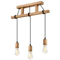 Pendel Hängelampe Holzleuchte Esstisch lang Modern Pendel Hängelampe Holzleuchte Esstisch lang Modern von Lamkur