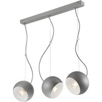Pendellampe Silber Weiß Metall Esstisch Modern Pendellampe Silber Weiß Metall Esstisch Modern von Lamkur