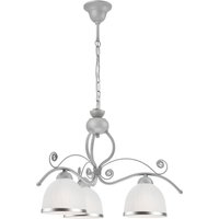 Pendelleuchte Metall Glas 3-flmg Jugendstil Küche Pendelleuchte Metall Glas 3-flmg Jugendstil Küche von Lamkur