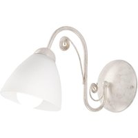 Shabby Weiß Wandlampe Metall Rustikal PRISCILLA Shabby Weiß Wandlampe Metall Rustikal PRISCILLA von Lamkur