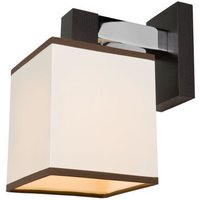 Stilvolle Wandlampe CALI Creme Stoff Modern Lampe von Lamkur