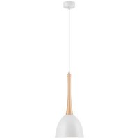 Stylische Pendelleuchte FAELLA Weiß rund Esstisch Stylische Pendelleuchte FAELLA Weiß rund Esstisch von Lamkur