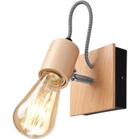 Wandleuchte Holz Metall beweglich E27 Jugendzimmer Wandleuchte Holz Metall beweglich E27 Jugendzimmer von Lamkur