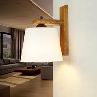 Wandleuchte Schirm Holz wohnlich BEVERELY Lampe Wandleuchte Schirm Holz wohnlich BEVERELY Lampe von Lamkur