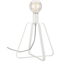 Weiße Tischlampe Metall 31cm Modern Design Leuchte Weiße Tischlampe Metall 31cm Modern Design Leuchte von Lamkur