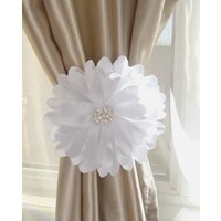 Rosa Blume Vorhang Raffhalter 1 Teilig, Kinderzimmer Vorhänge, Für Mädchen, Geschenk Kinder Rosa Blume Vorhang Raffhalter 1 Teilig, Kinderzimmer Vorhänge, Für Mädchen, Geschenk Kinder von LamoreBoutique