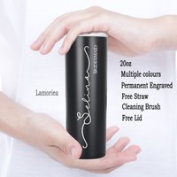 Benutzerdefinierte Brautjungfern Skinny Tumbler, Braut Geschenk, Edelstahl Becher Mit Stroh, Gravur Personalisiert von Lamoriea