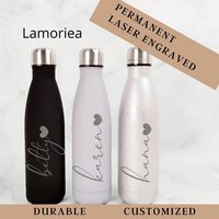 Personalisierte Geschenke, Weihnachtsgeschenke, Wasserflasche Benutzerdefinierte Brautjungfer Geschenke Vorschlag von Lamoriea