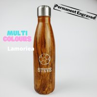 Personalisierte Wasserflasche Vakuum, Isolierter Edelstahlkolben, Sportflasche, Gym Wasserflasche, Weihnachtsgeschenk, Vatertagsgeschenk von Lamoriea