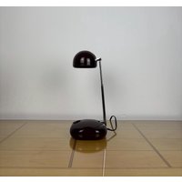 Vintage Table Lamp, Hustadt Leuchten, Desk 1970S, Space Age, Brown - Telescopic Extendable Mid Century, Sputnik Design von LampaPaloozaa