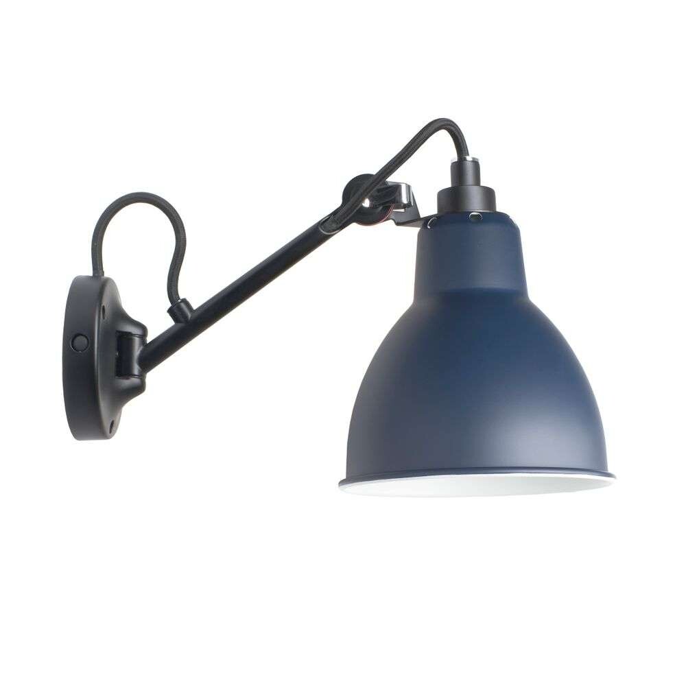 DCW - 104 Wandleuchte Schwarz/Blau Lampe Gras von DCW