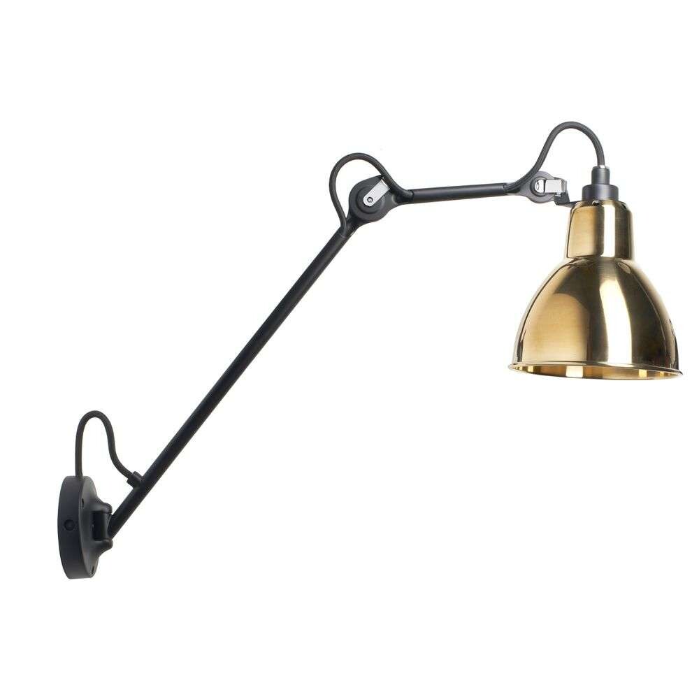 DCW - 122 Wandleuchte Schwarz/Messing Lampe Gras von DCW