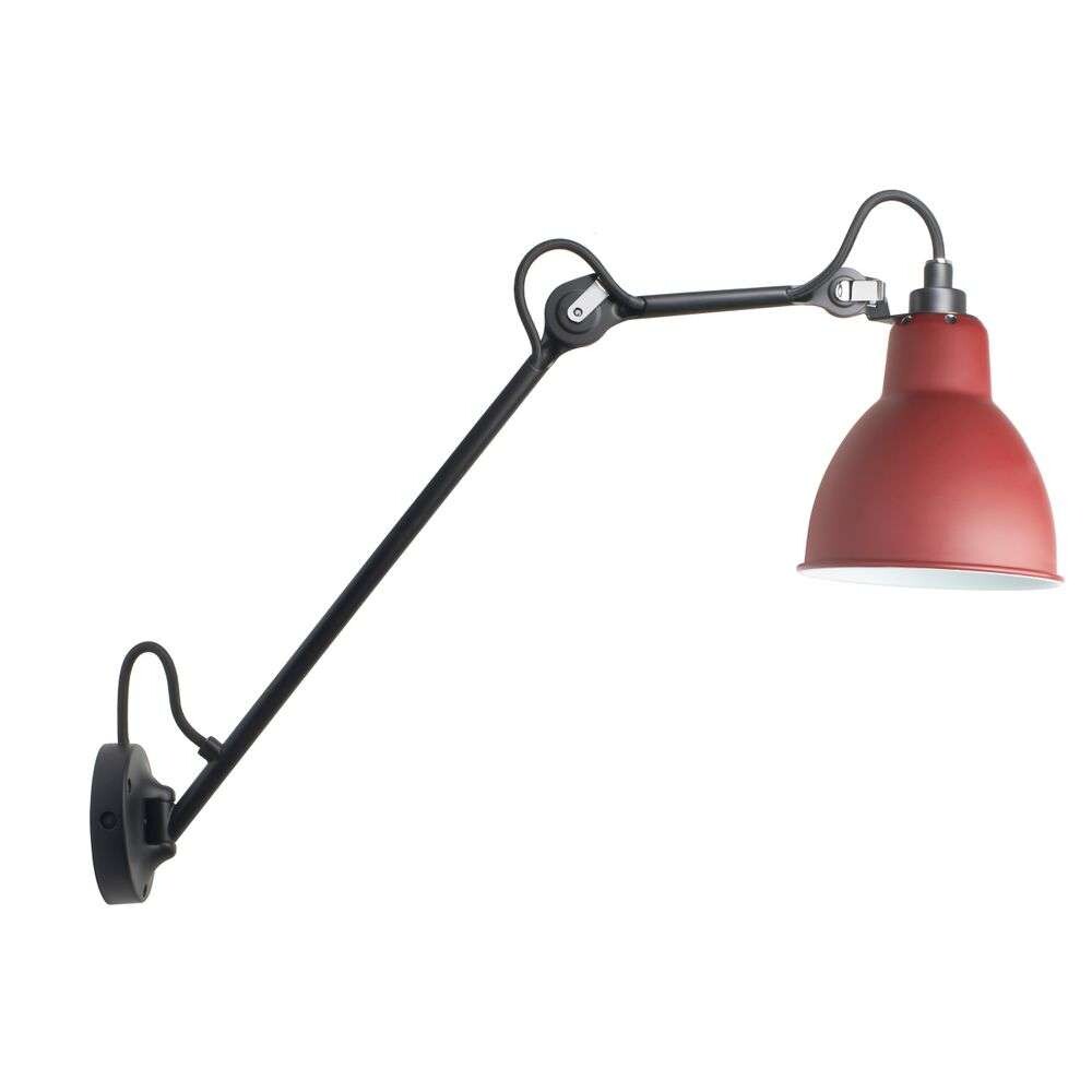 DCW - 122 Wandleuchte Schwarz/Rot Lampe Gras von DCW