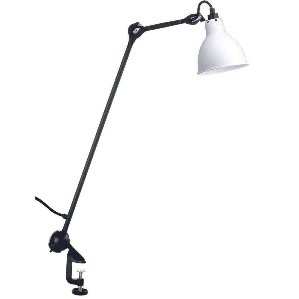 DCW - 201 Tischleuchte Schwarz/Weiß Lampe Gras von DCW