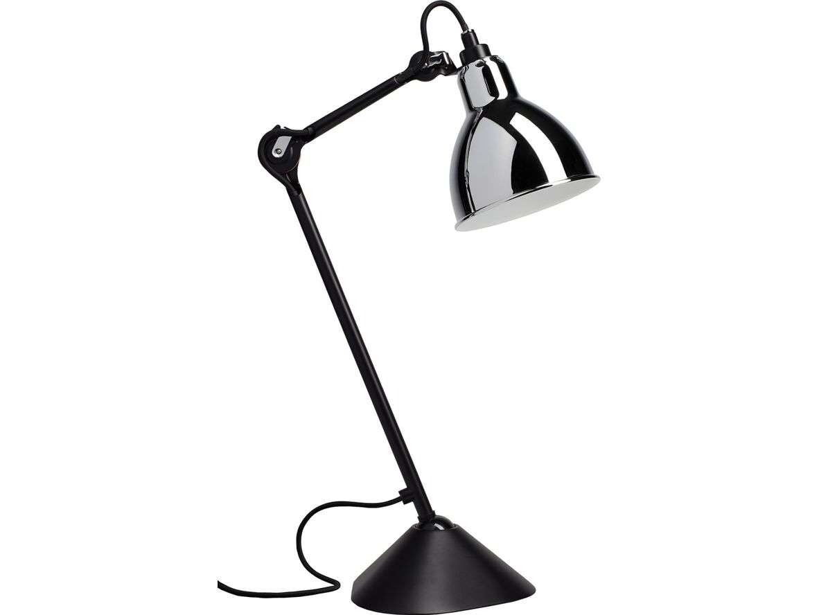 DCW - 205 Tischleuchte Schwarz/Chrom Lampe Gras von DCW