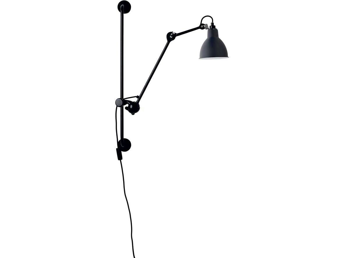 DCW - 210 Wandleuchte Schwarz/Blau Lampe Gras von DCW